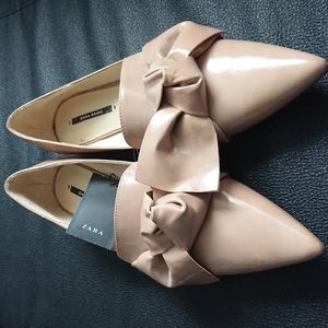 Zara flat shoes size 9